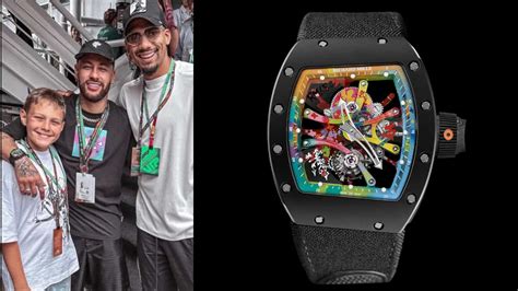 richard mille rm 183 neymar|Neymar watch bands.